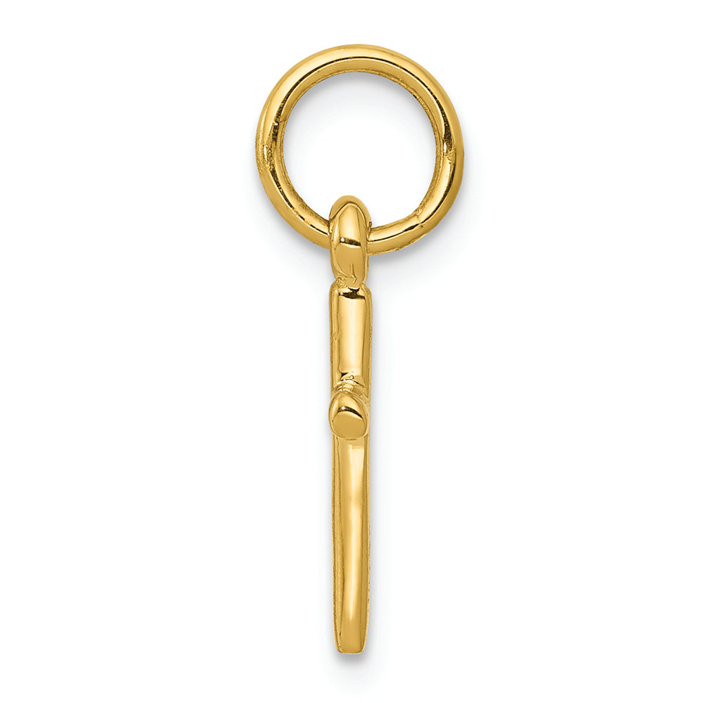 FJC Finejewelers 14k Yellow Gold Small Cross Charm