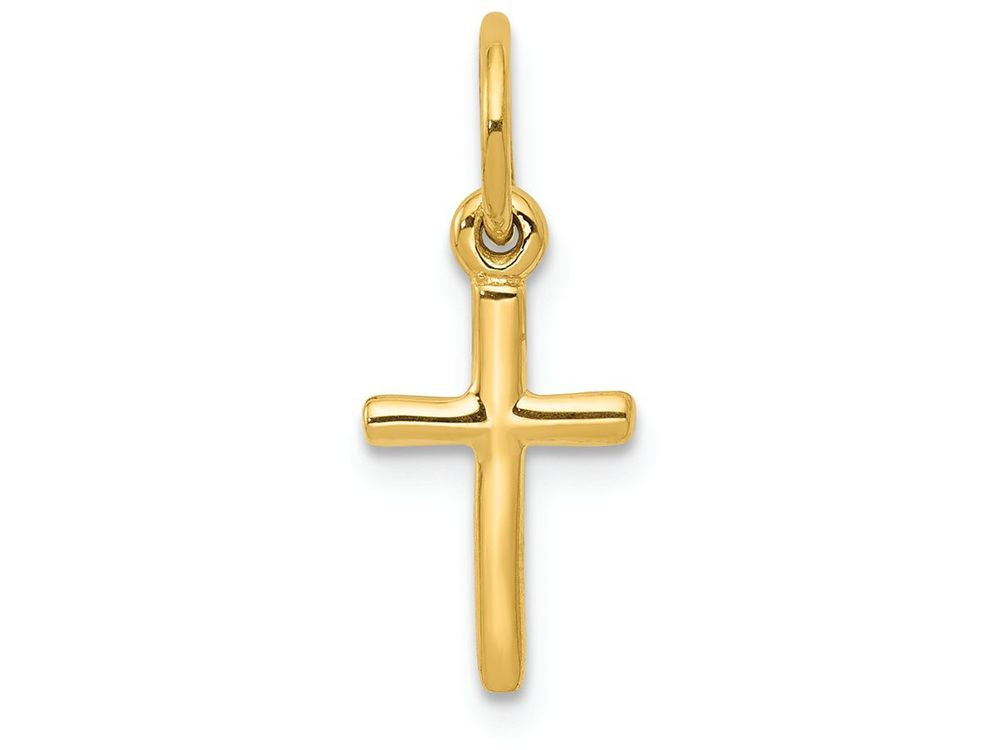 FJC Finejewelers 14k Yellow Gold Small Cross Charm