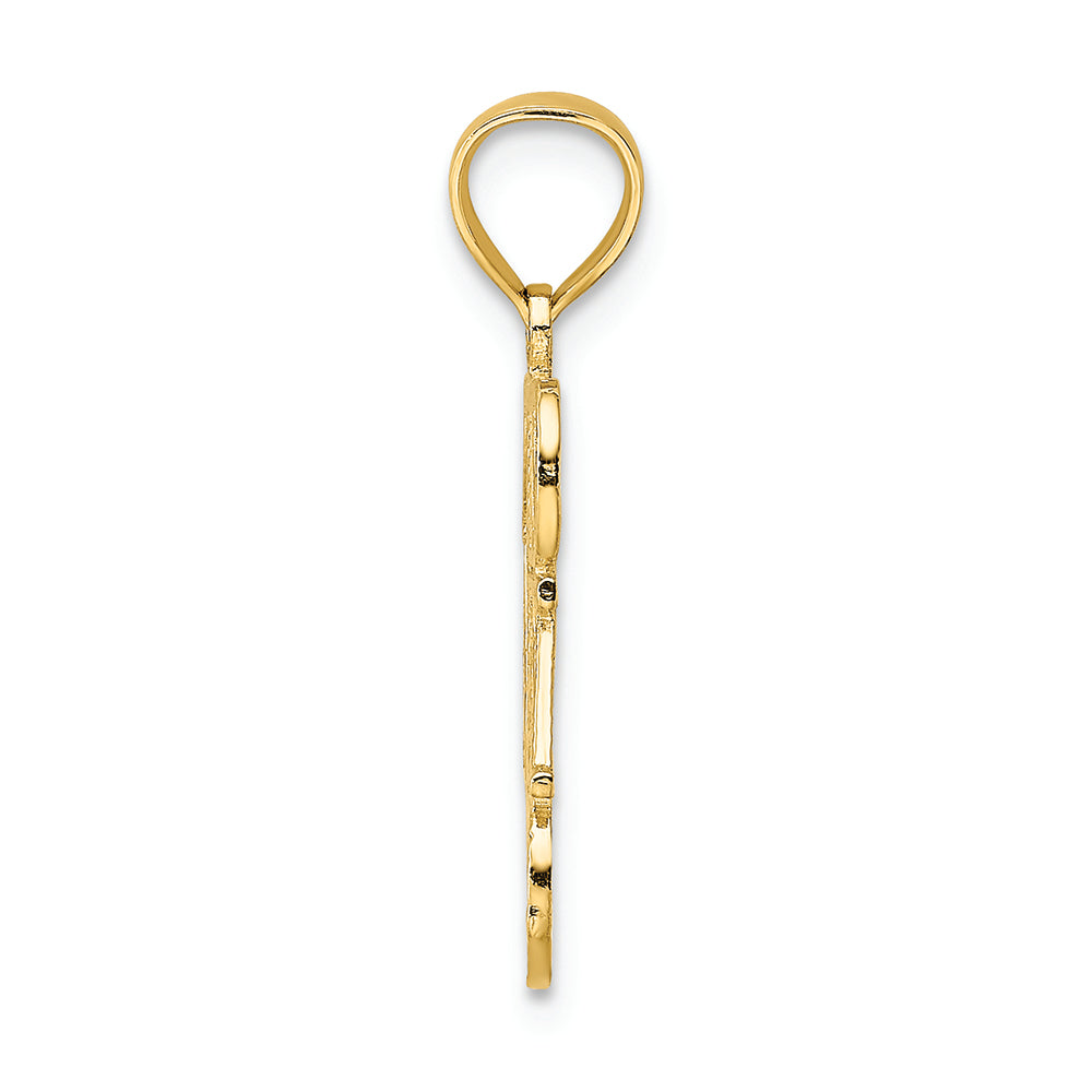 FJC Finejewelers 14k Yellow Gold #1 Dad Charm