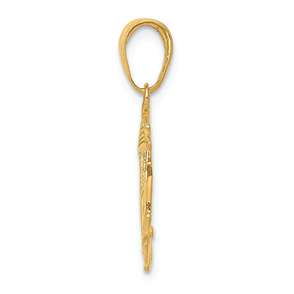 FJC Finejewelers 14k Yellow Gold Cable Car Charm