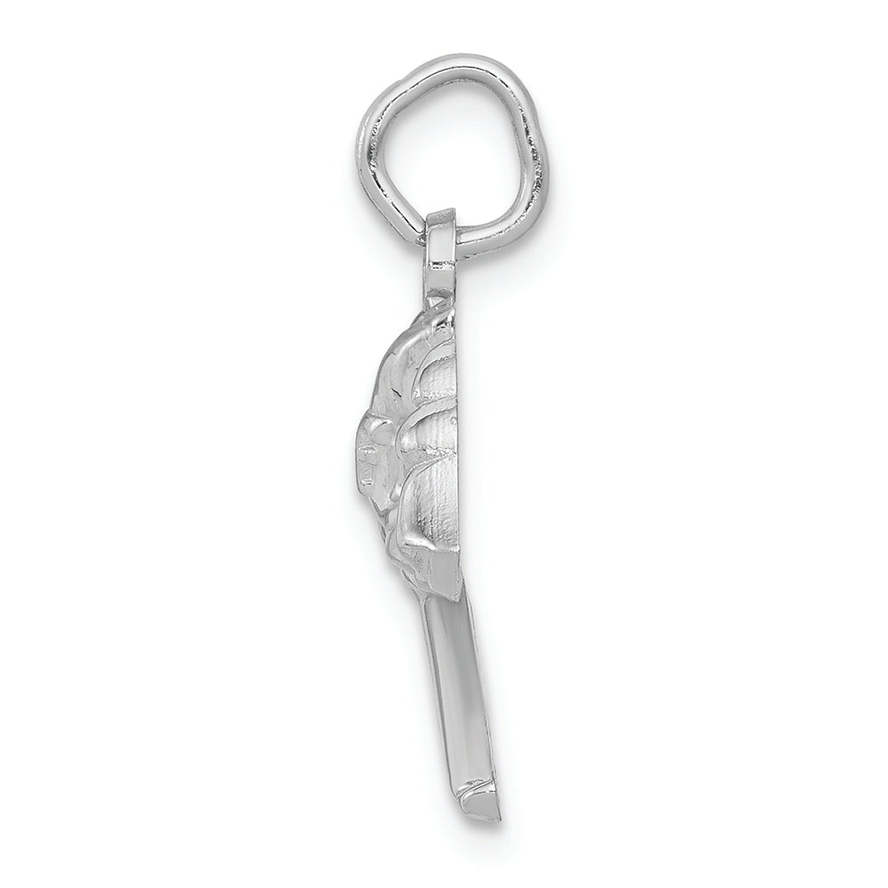 FJC Finejewelers 14k White Gold Fire Department Charm
