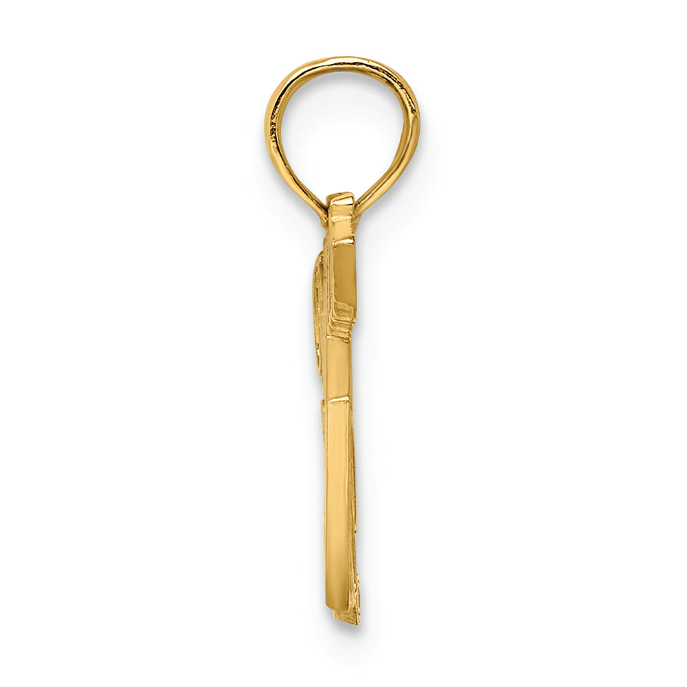 FJC Finejewelers 14k Yellow Gold Policeman's Lady Charm