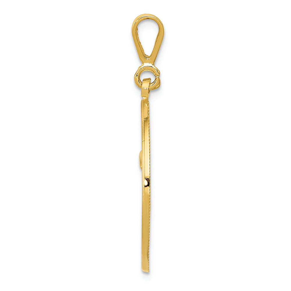 FJC Finejewelers 14k Yellow Gold Rn Charm