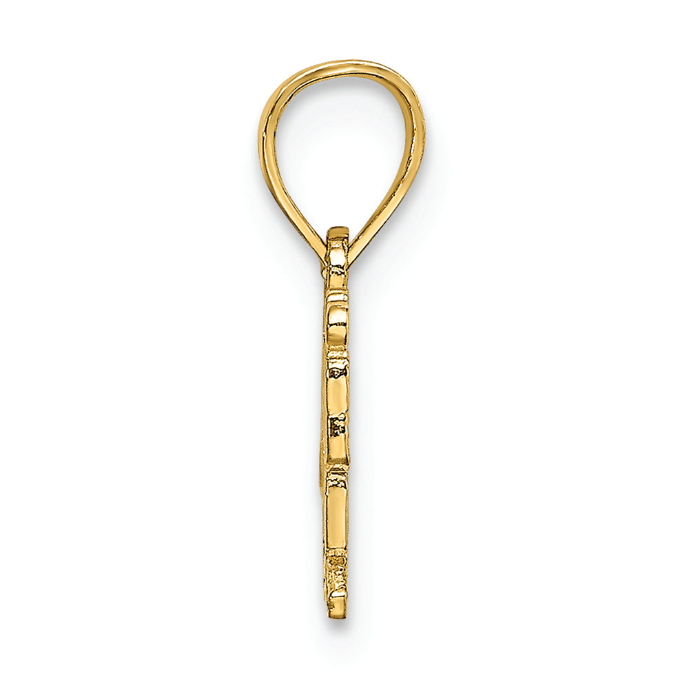 FJC Finejewelers 14k Yellow Gold Hawaii No Kaoi Charm
