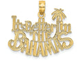 FJC Finejewelers 14k Yellow Gold It's Better In The Bahamas Charm