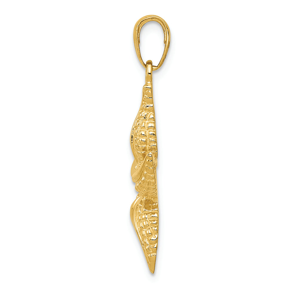 FJC Finejewelers 14k Yellow Gold Textured Starfish Charm