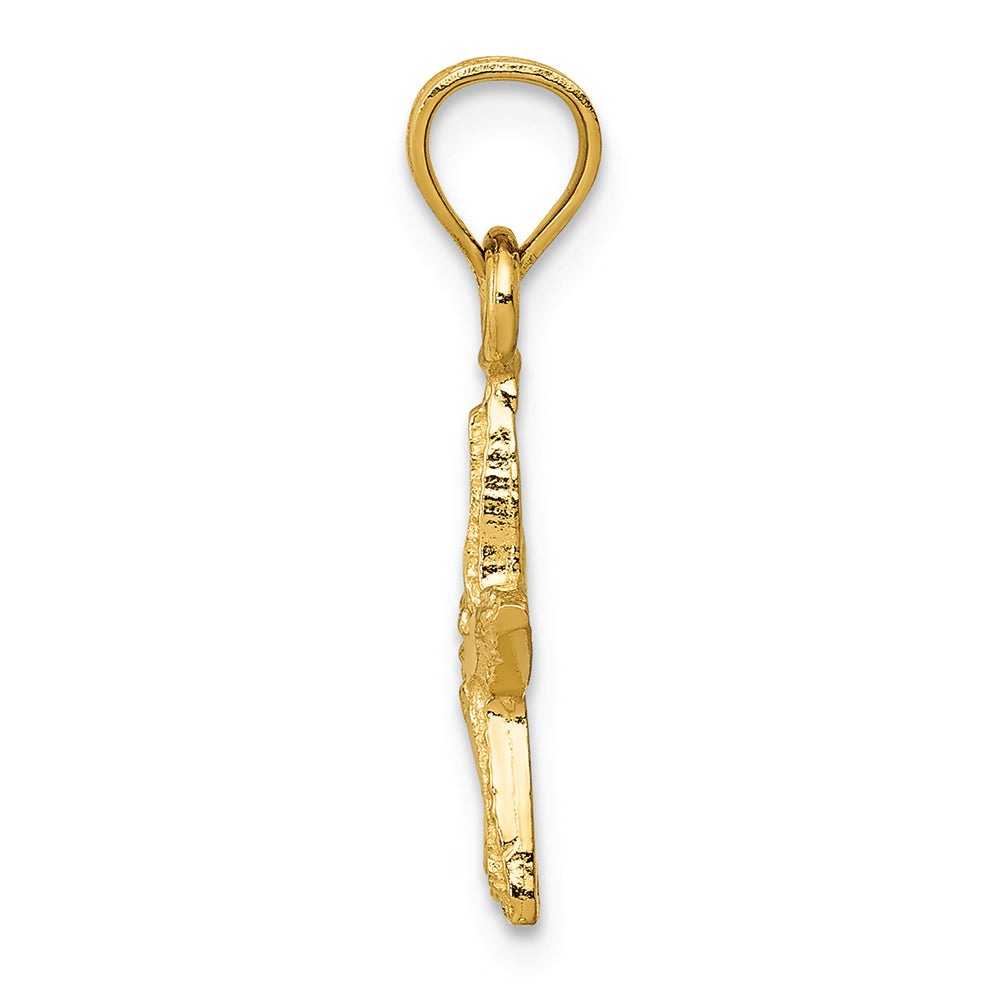 FJC Finejewelers 14k Yellow Gold Starfish Charm