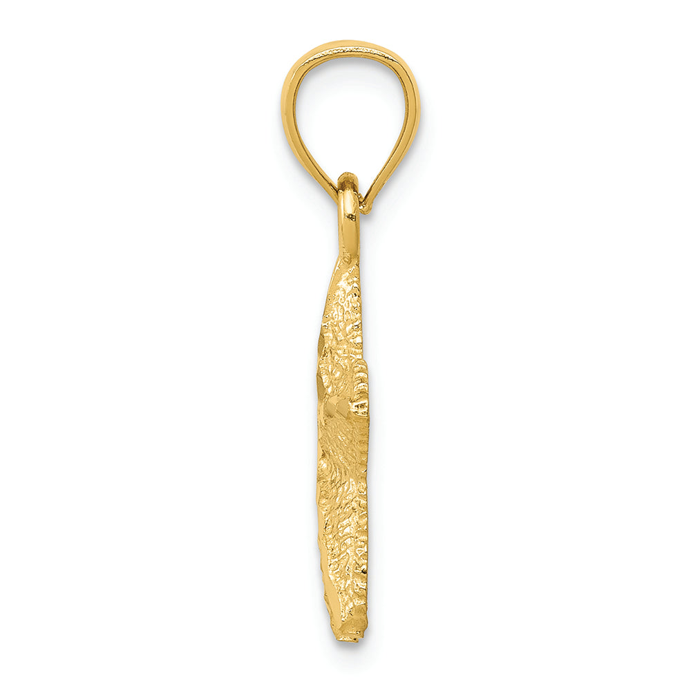 FJC Finejewelers 14k Yellow Gold Starfish Charm
