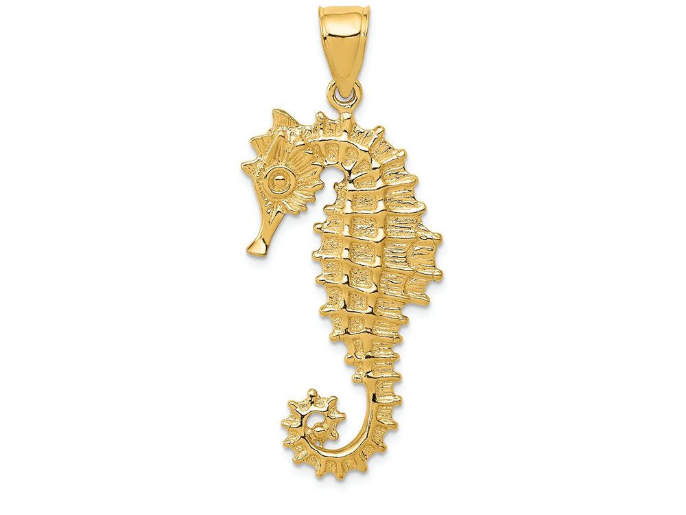 FJC Finejewelers 14k Yellow Gold Seahorse Charm