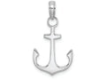 FJC Finejewelers 14k White Gold White Anchor Charm