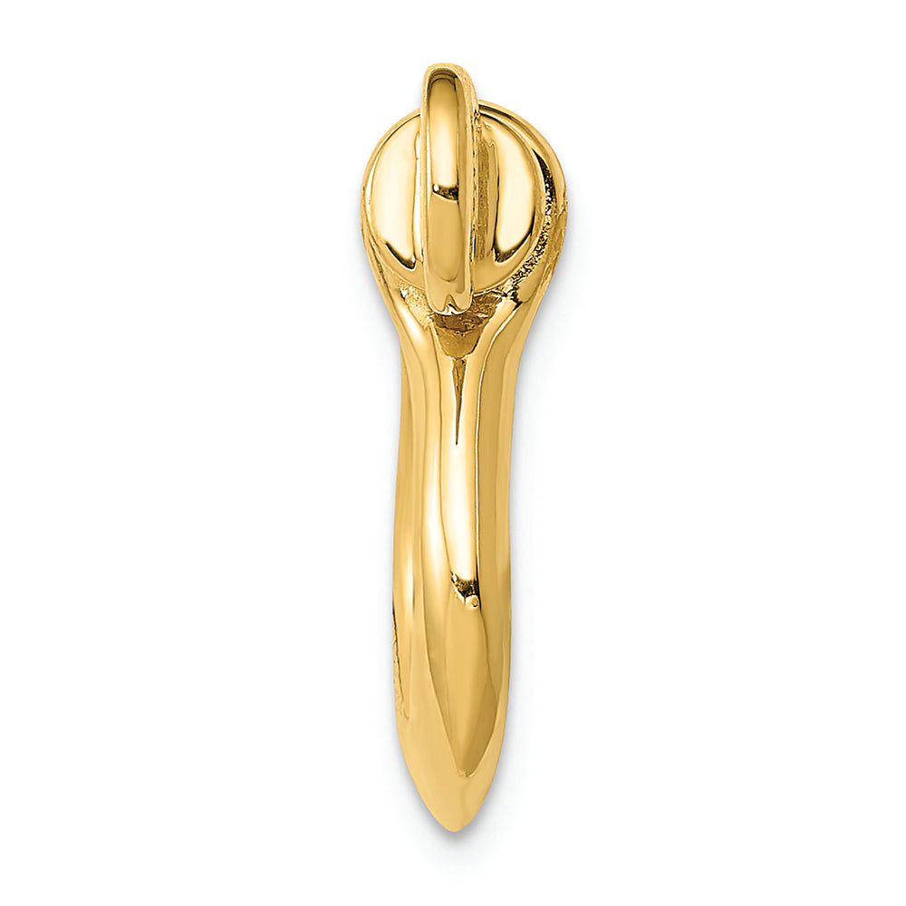FJC Finejewelers 14k Yellow Gold Large Shackle Link Charm