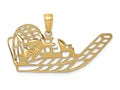 FJC Finejewelers 14k Yellow Gold Air Boat Charm