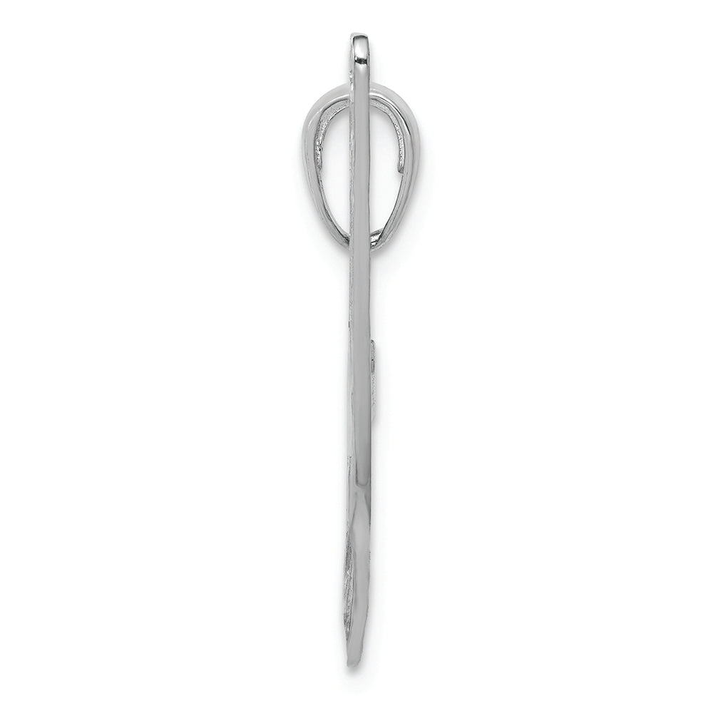 FJC Finejewelers 14k White Gold Air Boat Charm