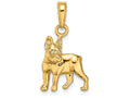 FJC Finejewelers 14k Yellow Gold Boston Terrier Dog Charm