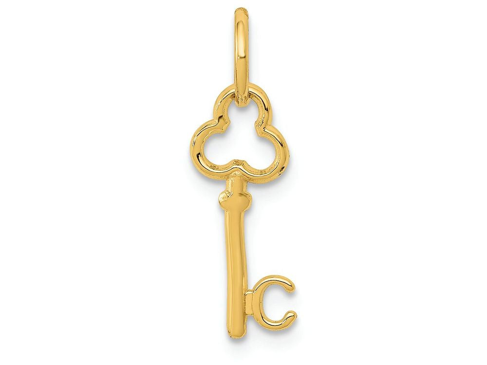 FJC Finejewelers 14k Yellow Gold Initial C Key Charm