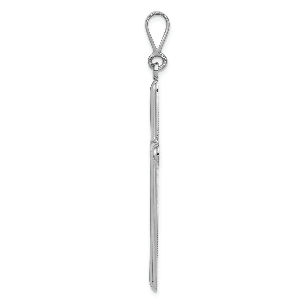 FJC Finejewelers 14k White Gold Cross Charm