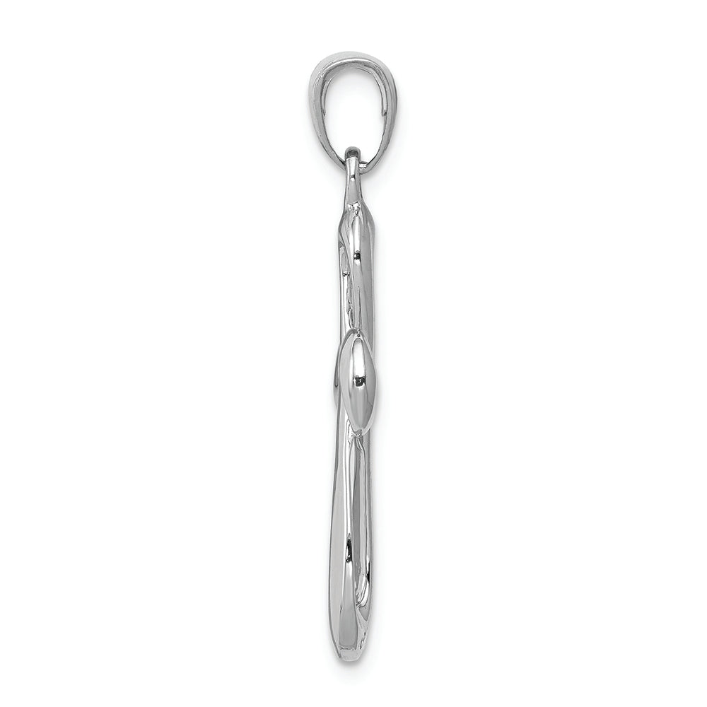 FJC Finejewelers 14k White Gold Cross Charm