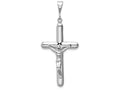 FJC Finejewelers 14k White Gold Crucifix Charm