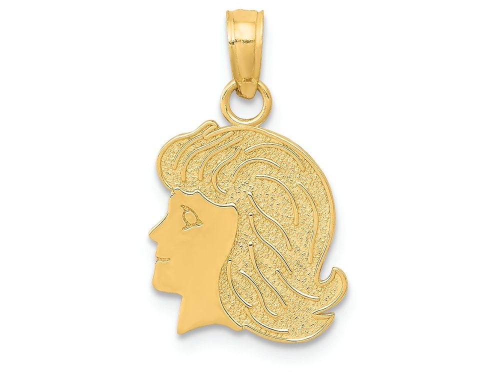 FJC Finejewelers 14k Yellow Gold Girl Charm