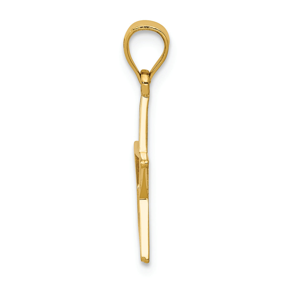 FJC Finejewelers 14k Yellow Gold Star Charm