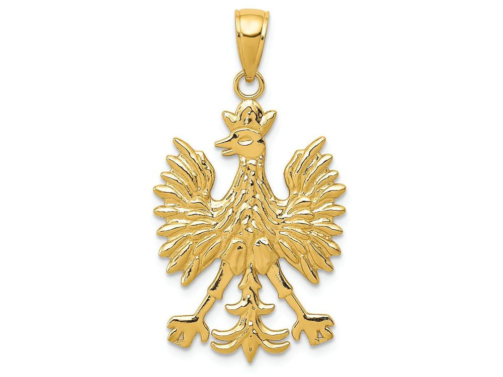 FJC Finejewelers 14k Yellow Gold Eagle Charm