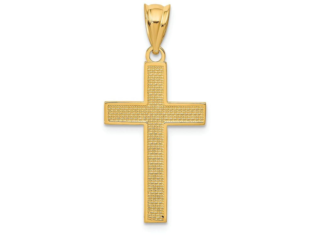 FJC Finejewelers 14k Yellow Gold Cross Charm