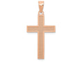 FJC Finejewelers 14k Rose Gold Cross Charm