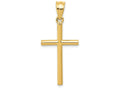FJC Finejewelers 14k Yellow Gold Cross Charm