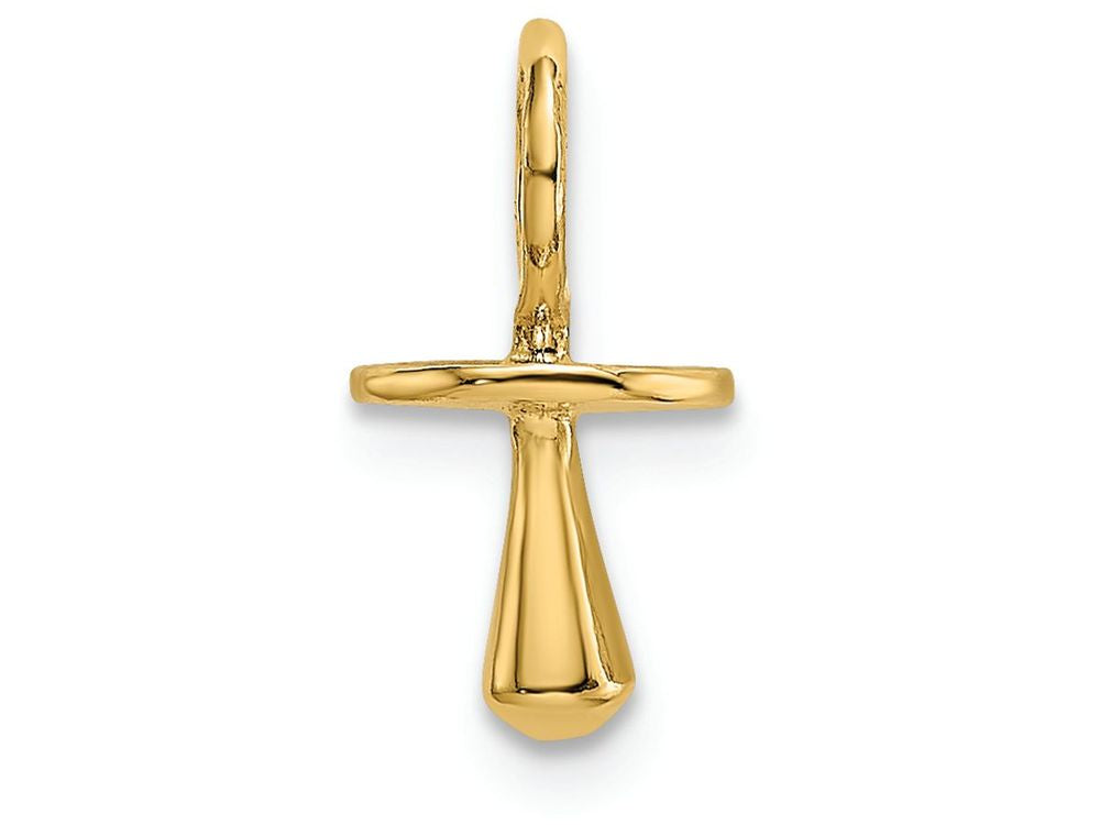 FJC Finejewelers 14k Yellow Gold Polished 3d Pacifier Charm
