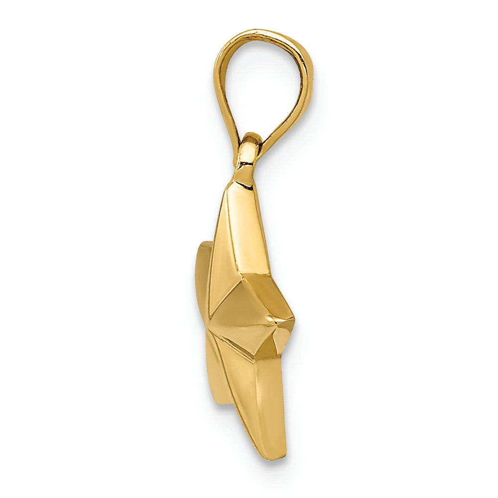 FJC Finejewelers 14k Yellow Gold Polished Small Star Charm