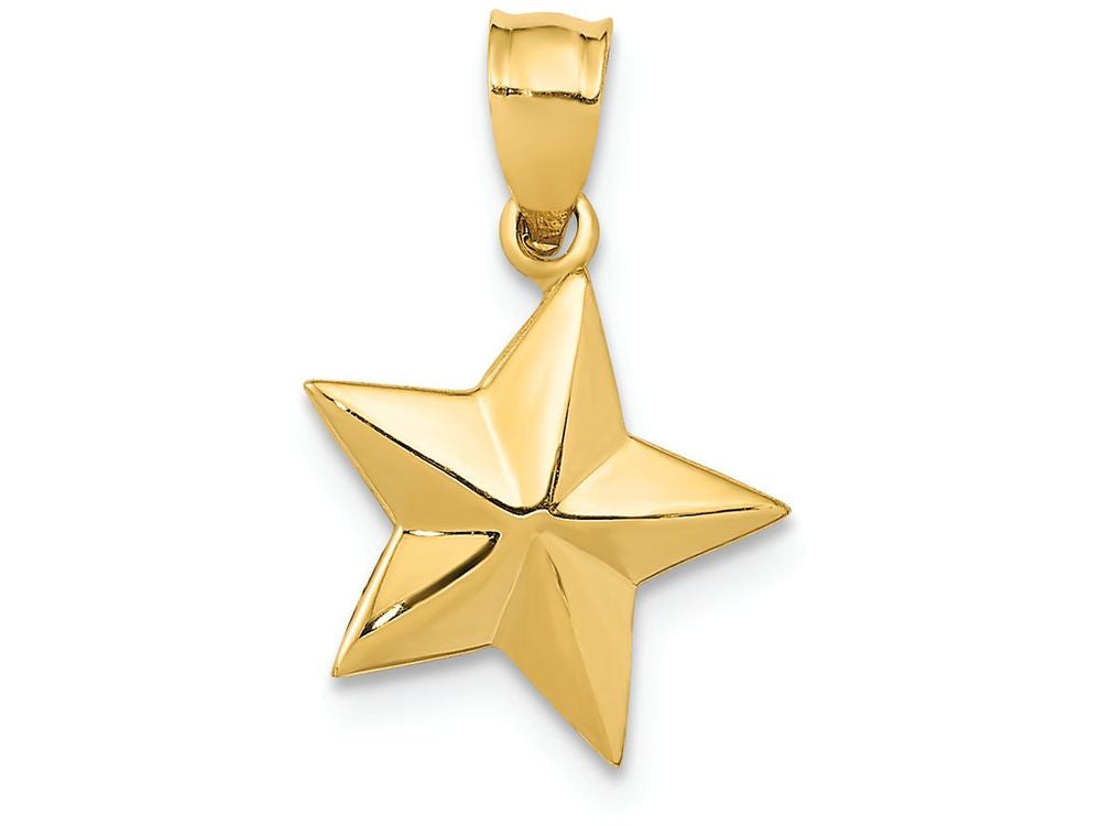 FJC Finejewelers 14k Yellow Gold Polished Small Star Charm