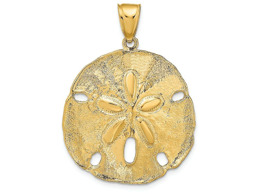 FJC Finejewelers 14k Yellow Gold Sand Dollar Charm