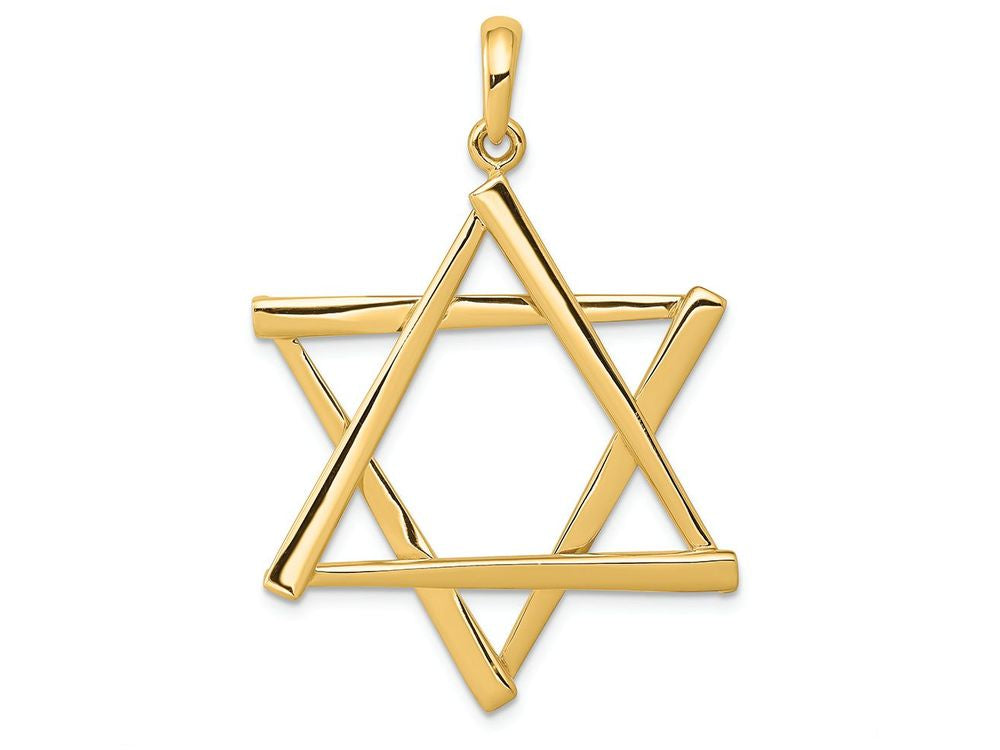 FJC Finejewelers 14k Yellow Gold Star Of David Charm