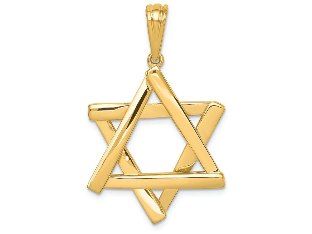 FJC Finejewelers 14k Yellow Gold Star Of David Charm