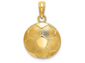 FJC Finejewelers 14k Yellow Gold Soccer Ball Charm