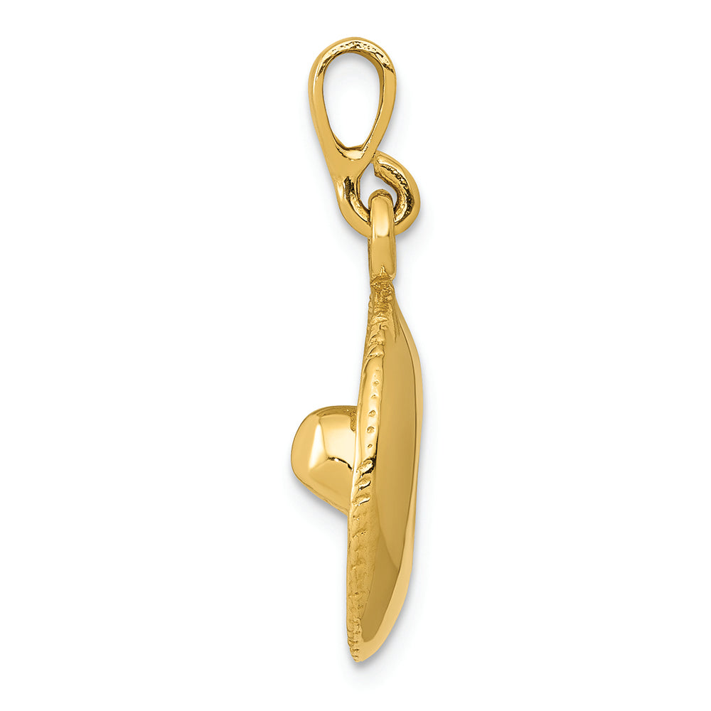 FJC Finejewelers 14k Yellow Gold Sombrero Charm