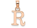 FJC Finejewelers 14k Rose Gold R Block Initial Charm