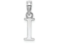 FJC Finejewelers 14k White Gold I Block Initial Charm