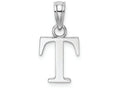 FJC Finejewelers 14k White Gold T Block Initial Charm