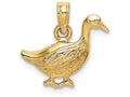 FJC Finejewelers 14k Yellow Gold Goose Charm