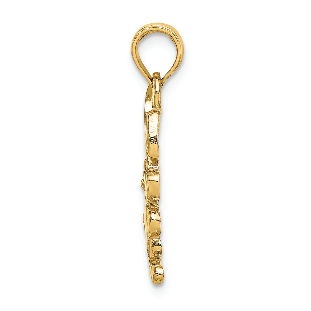FJC Finejewelers 14k Yellow Gold Rabbit Charm
