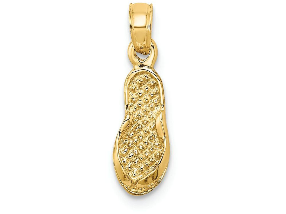 FJC Finejewelers 14k Yellow Gold Single Flip-flop Charm