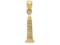 FJC Finejewelers 14k Yellow Gold 3d Washington D.c. Monument Charm