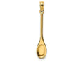 FJC Finejewelers 14k Yellow Gold 3d Wooden Spoon Charm