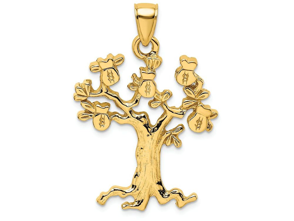FJC Finejewelers 14k Yellow Gold Money Tree Charm