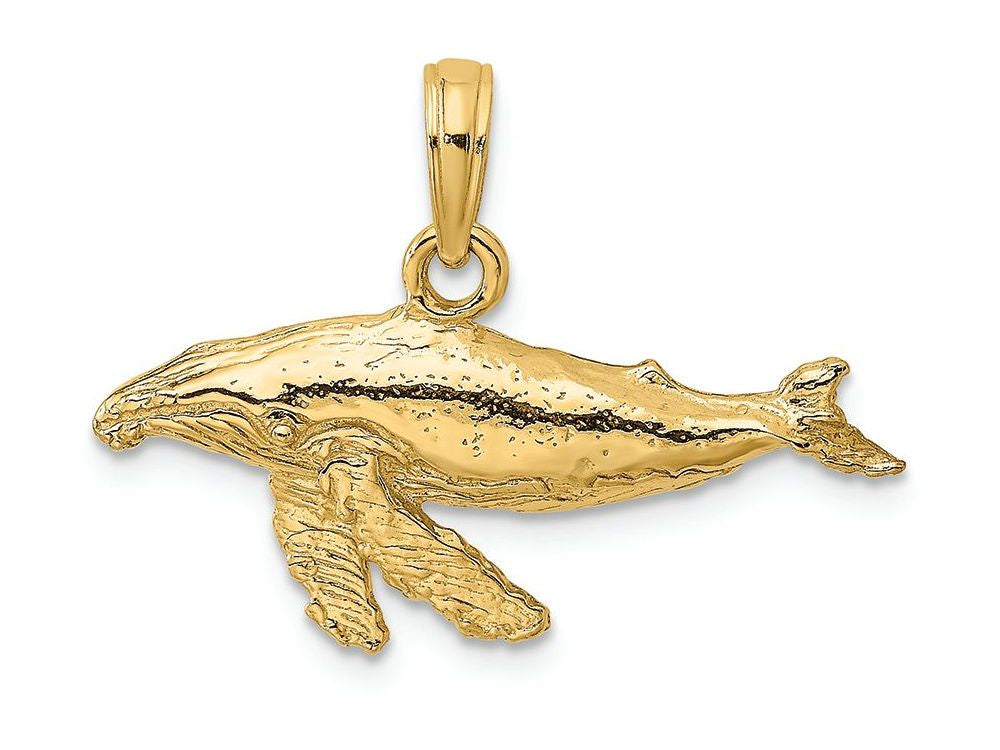 FJC Finejewelers 14k Yellow Gold Whale Charm