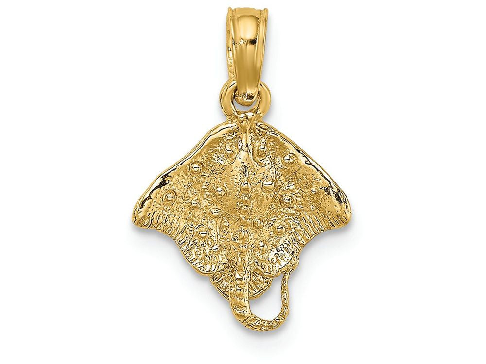 FJC Finejewelers 14k Yellow Gold Stingray Charm