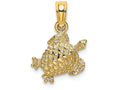 FJC Finejewelers 14k Yellow Gold Sea Turtle Charm