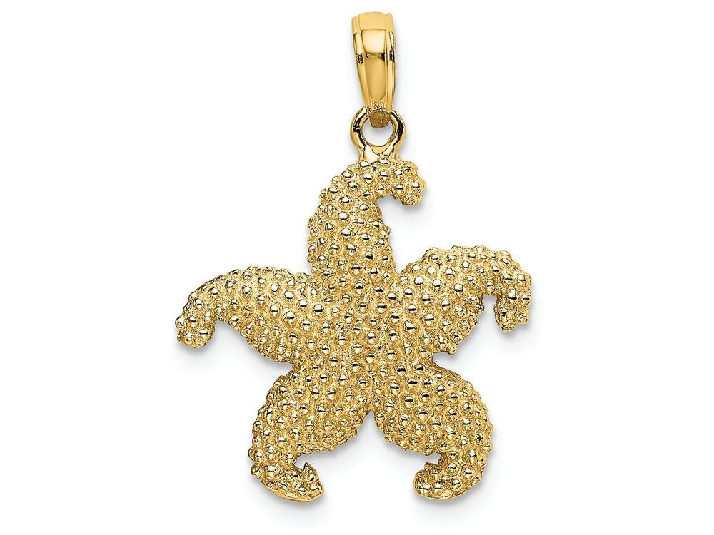 FJC Finejewelers 14k Yellow Gold Puffed Starfish Charm