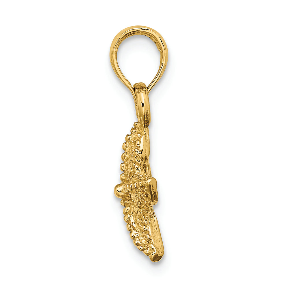 FJC Finejewelers 14k Yellow Gold Starfish Charm